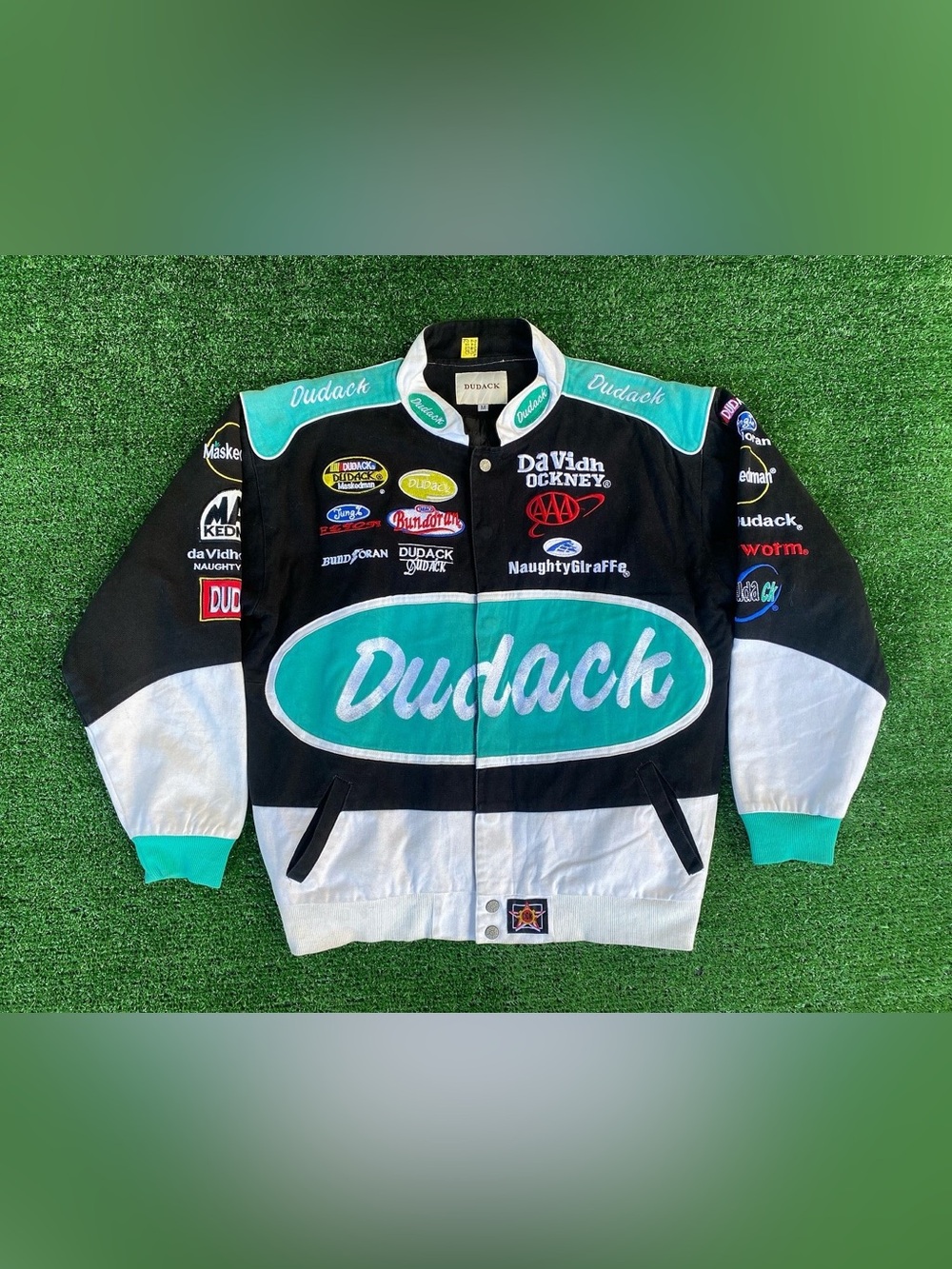 Dudack Embroidered NASCAR Racing Jacket